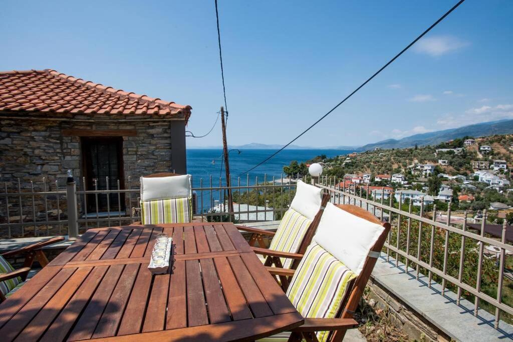 ¨Με Θέα Το Ηλιοβασίλεμα¨ Villa Afissos Exterior foto