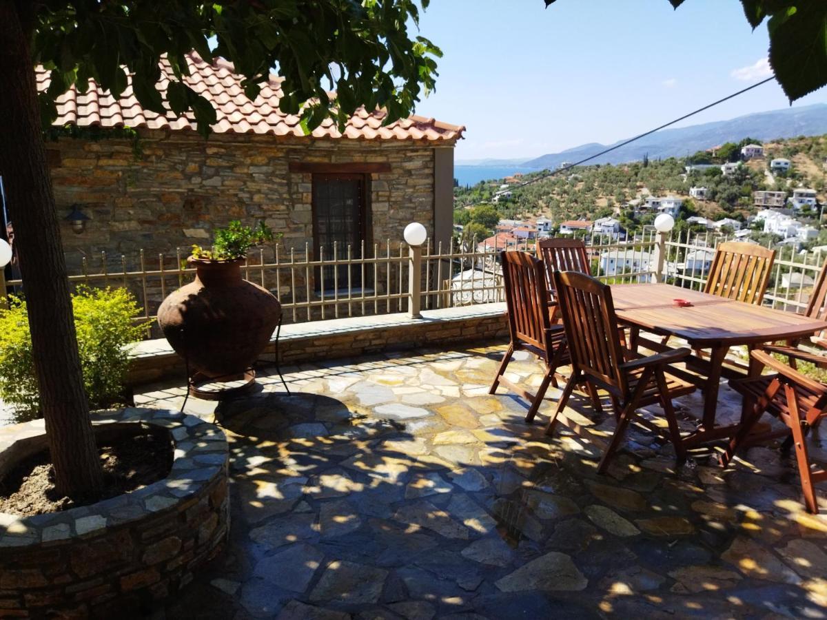 ¨Με Θέα Το Ηλιοβασίλεμα¨ Villa Afissos Exterior foto