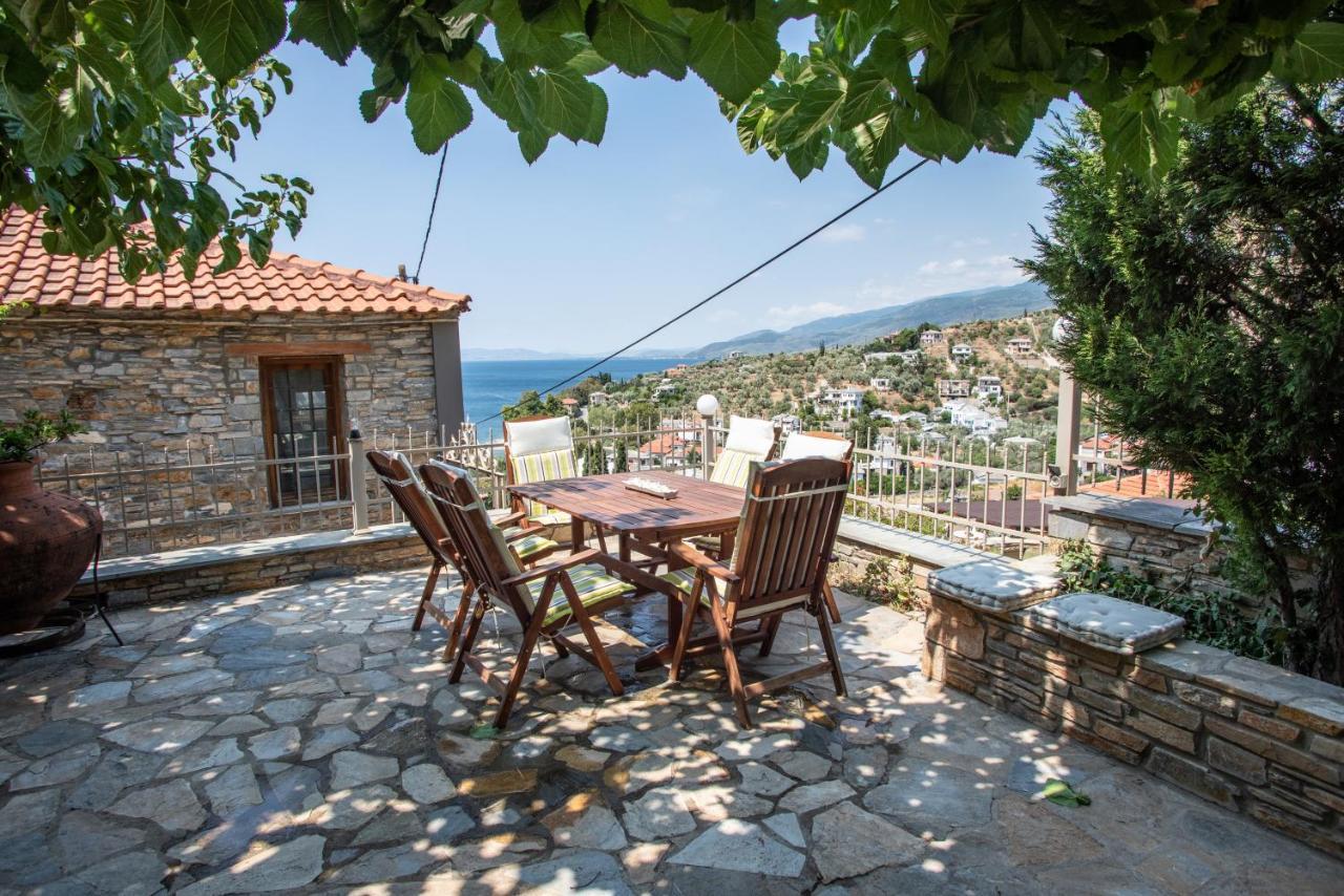 ¨Με Θέα Το Ηλιοβασίλεμα¨ Villa Afissos Exterior foto